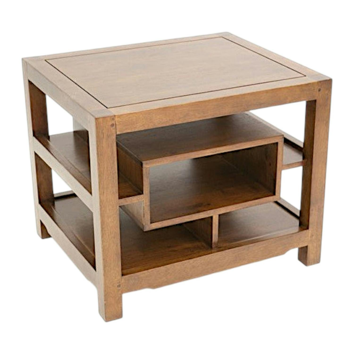 Table de chevet en bois massif - Style moderne