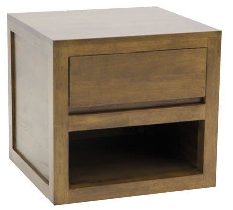 Table de chevet en Bois Massif - Style moderne