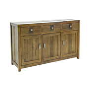 Buffet 3 portes exotique hévéa 147cm GALA
