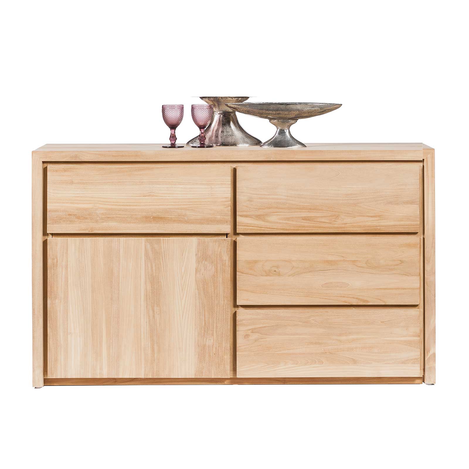 Buffet en teck - Style contemporain