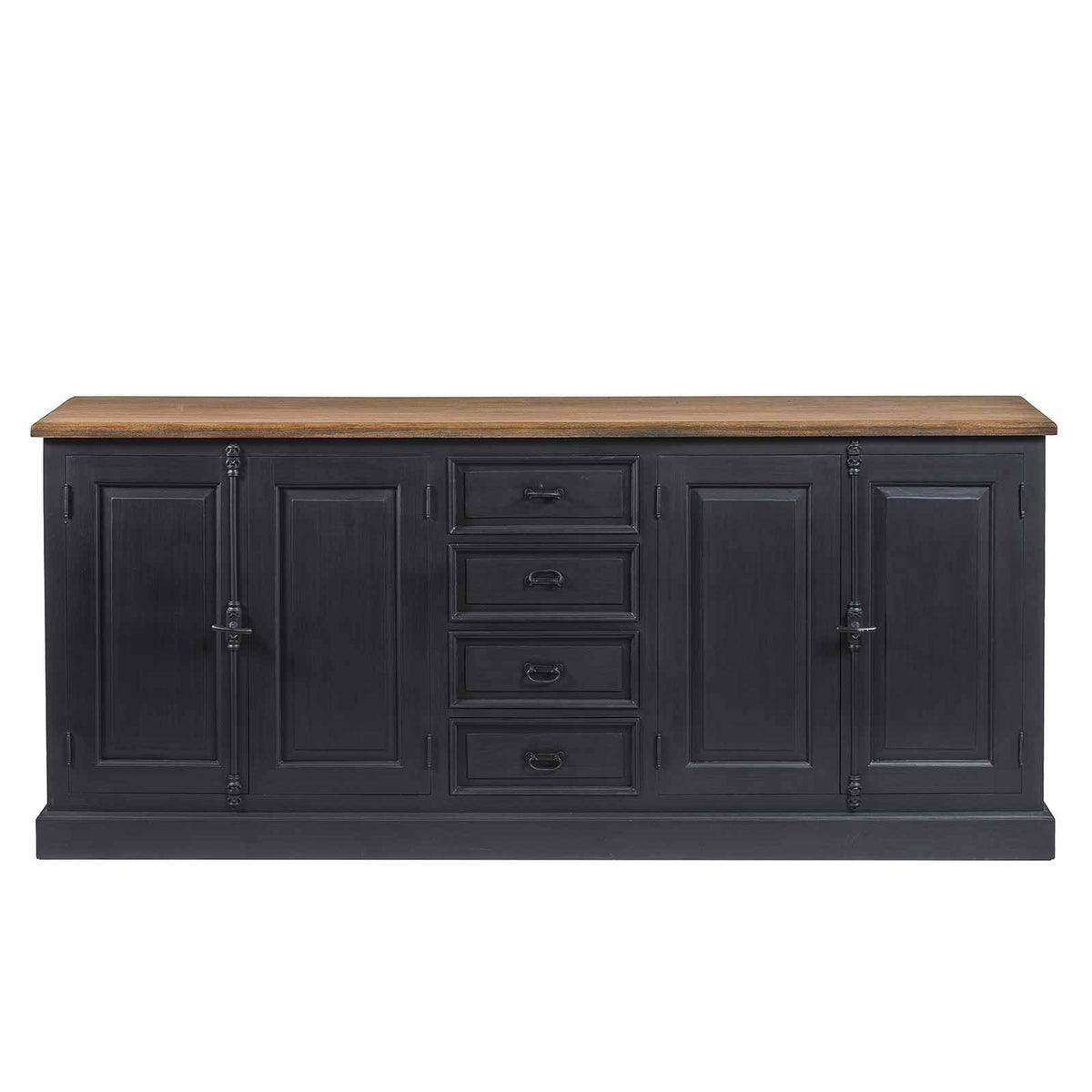 Buffet bas 4 portes et 4 tiroirs - Style lignart