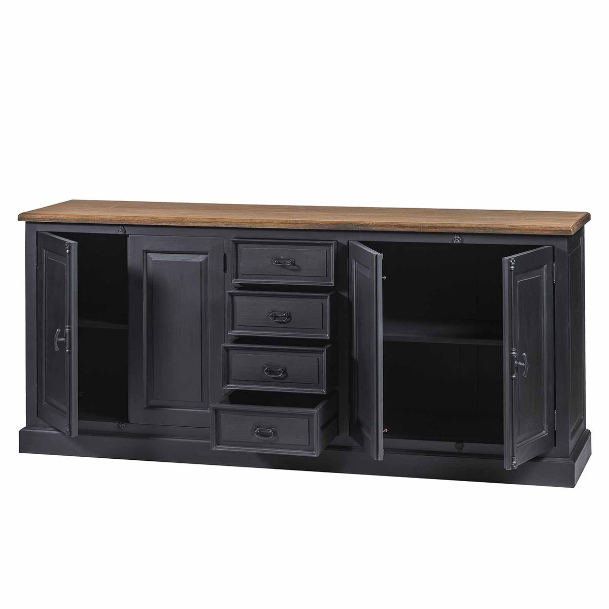 Buffet bas 4 portes et 4 tiroirs | Teck Richmond