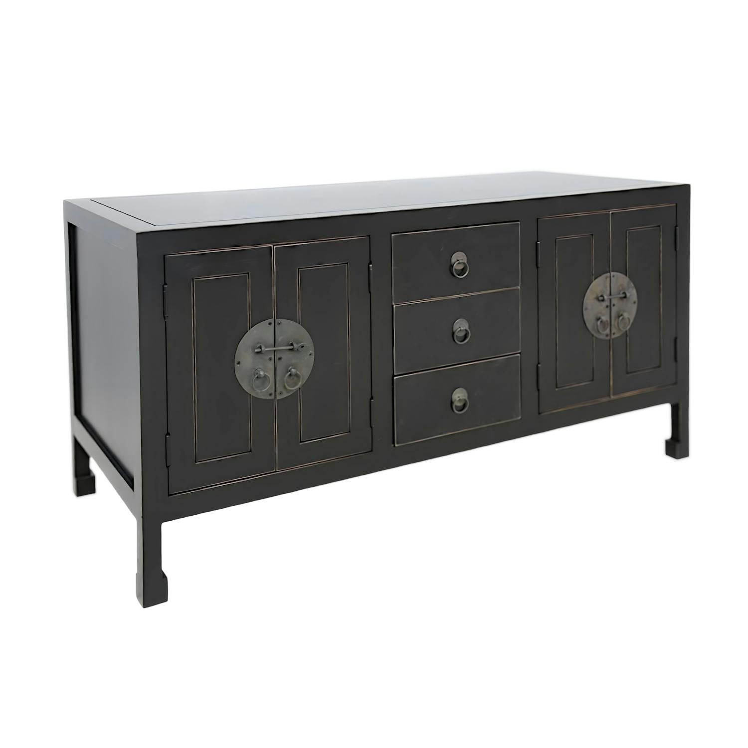 Buffet en bois massif - Style asiatique