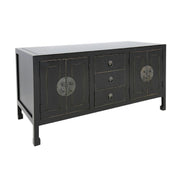 Buffet Bas en Bois Massif - Style asiatique