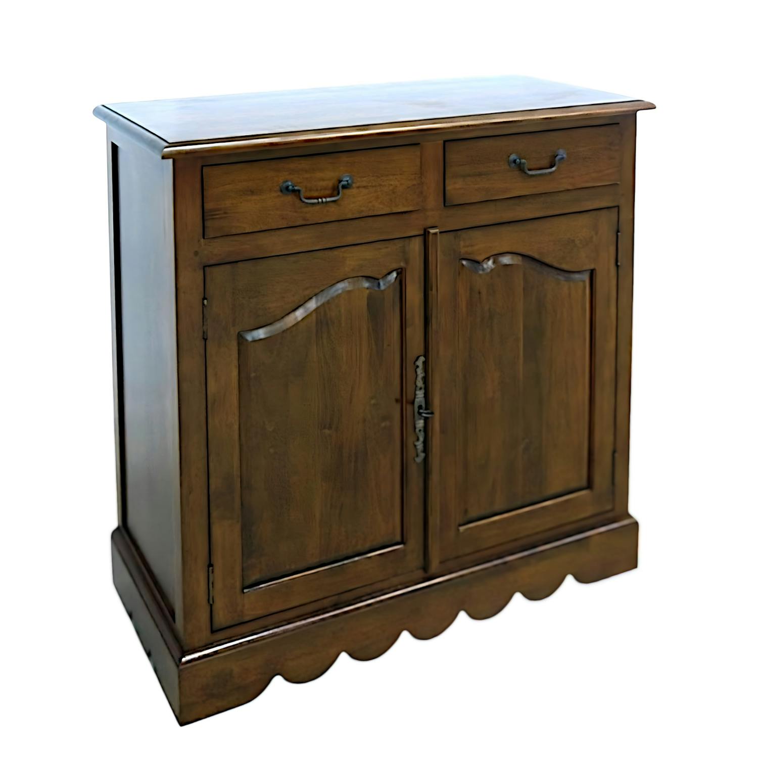Buffet Bas en Bois Massif - Style Tradition
