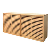 Buffet Bas en Bois Massif - Style contemporain