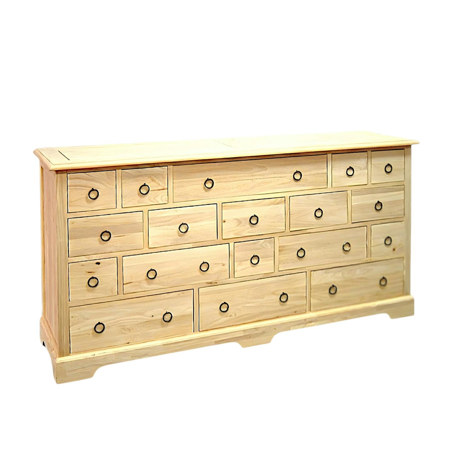 Buffet en Bois Massif - Style élégant