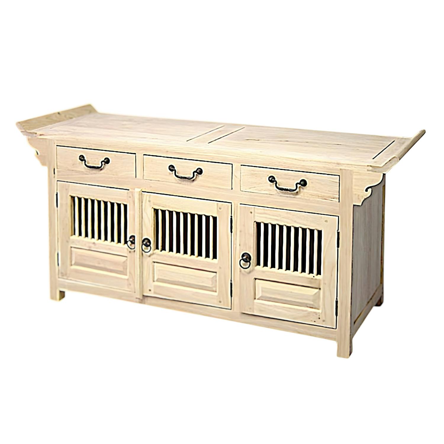 Buffet Bois Massif - Style chinois