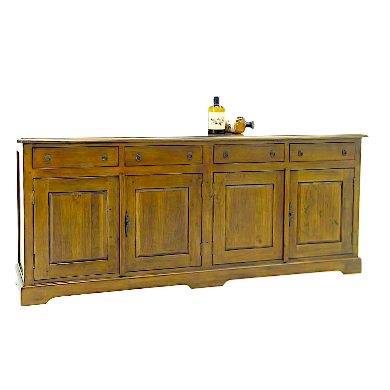 Buffet en bois massif - Style traditionnel