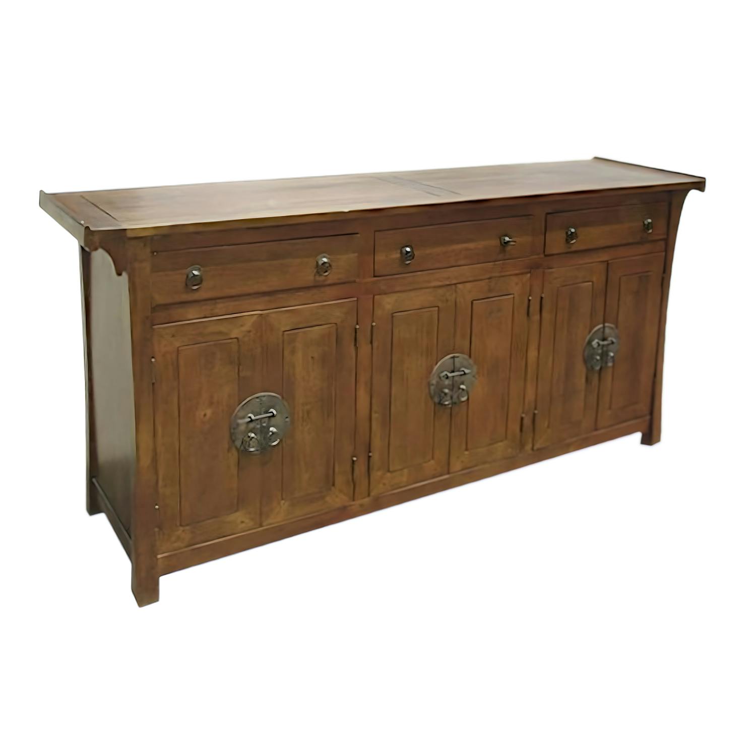 Buffet en bois massif - Style colonial