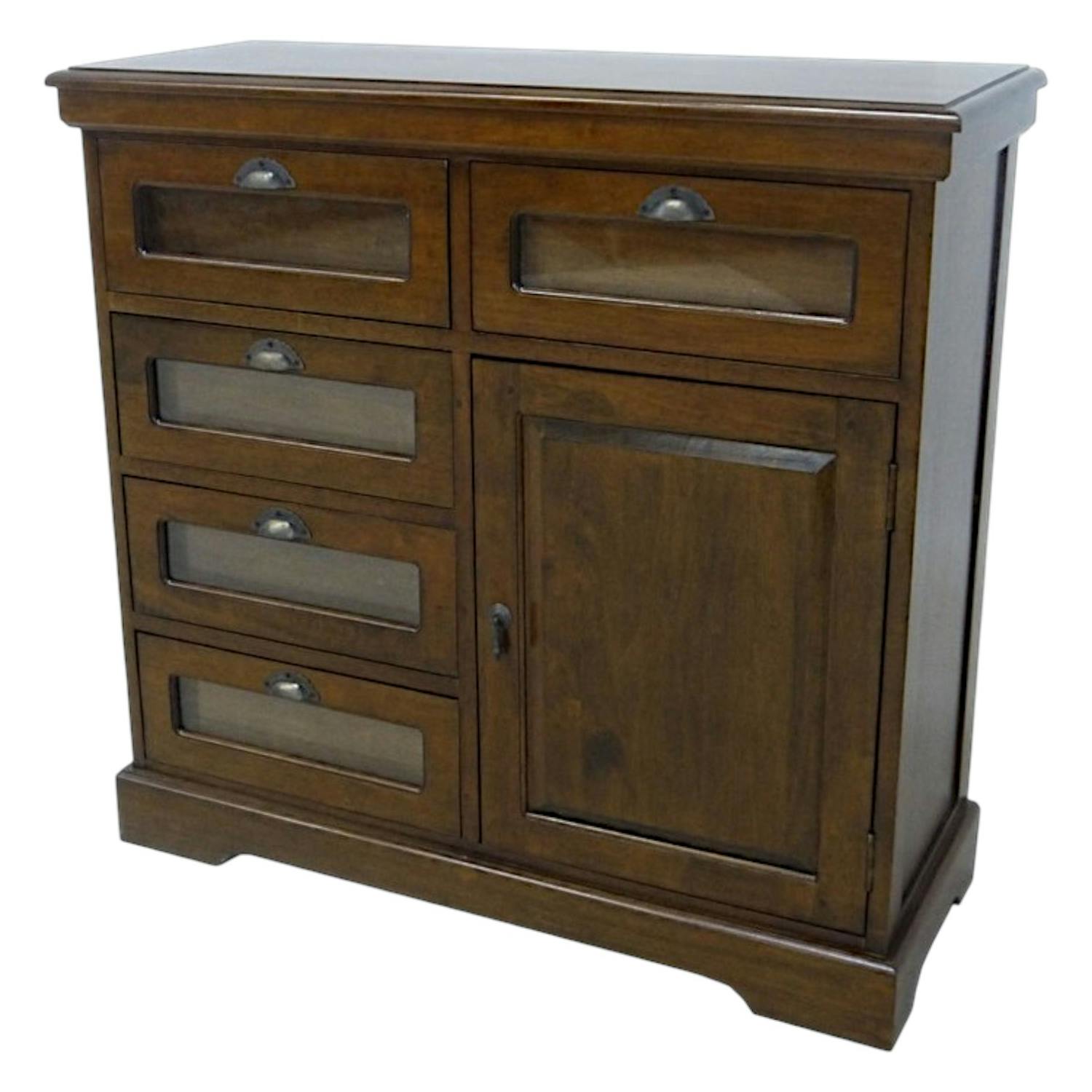 Chiffonnier / Grainetier en bois massif - Style traditionnel