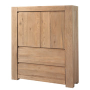 Buffet en chêne massif - Style contemporain