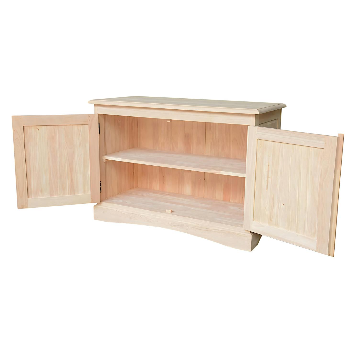 Buffet Hévéa 2 portes 100x45x70cm TRADITION