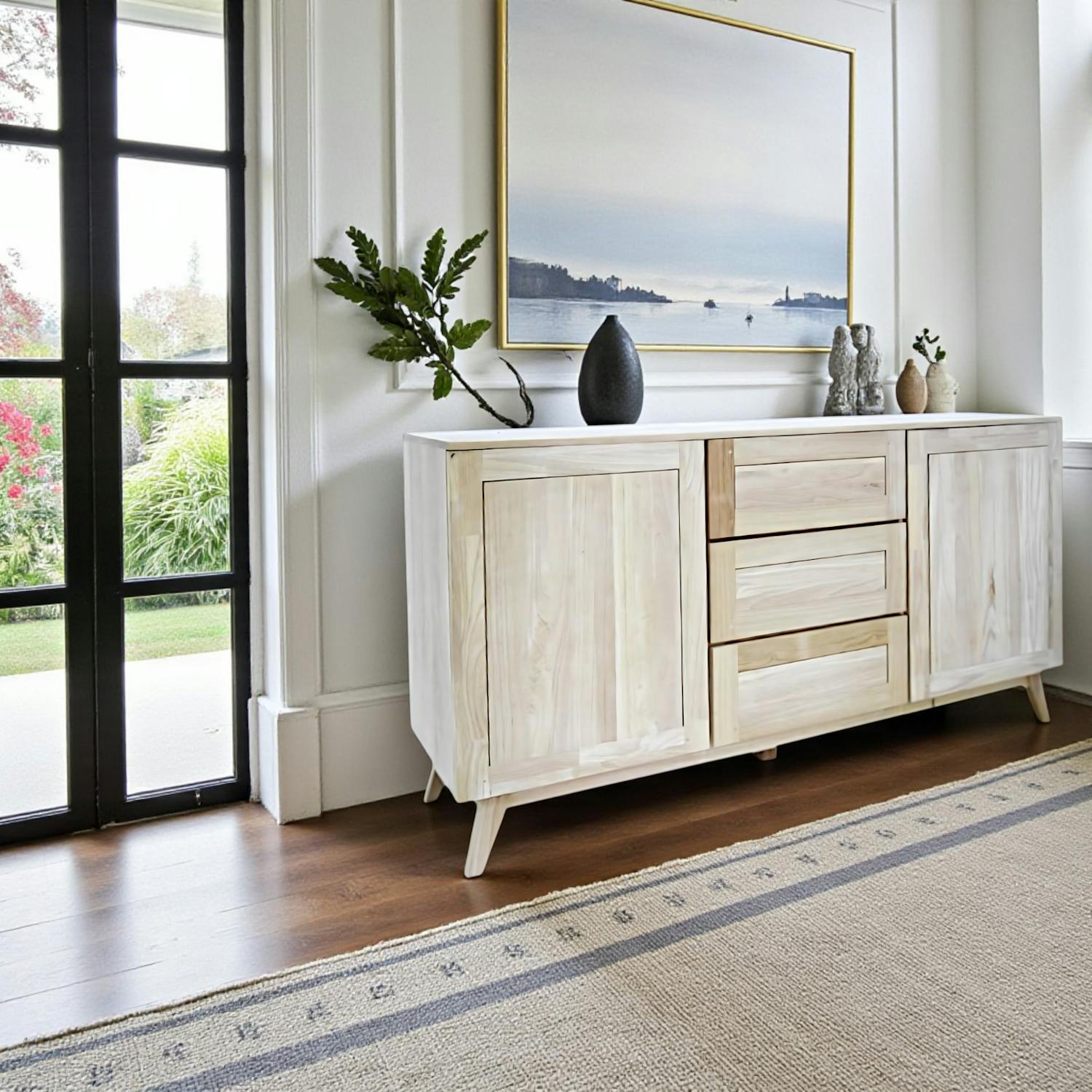 Buffet en bois massif - Style scandinave