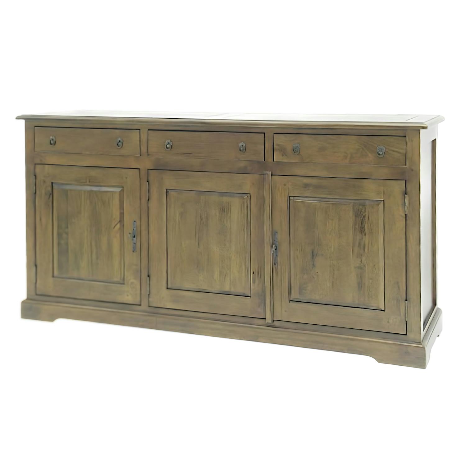 Buffet en bois massif - Style traditionnel
