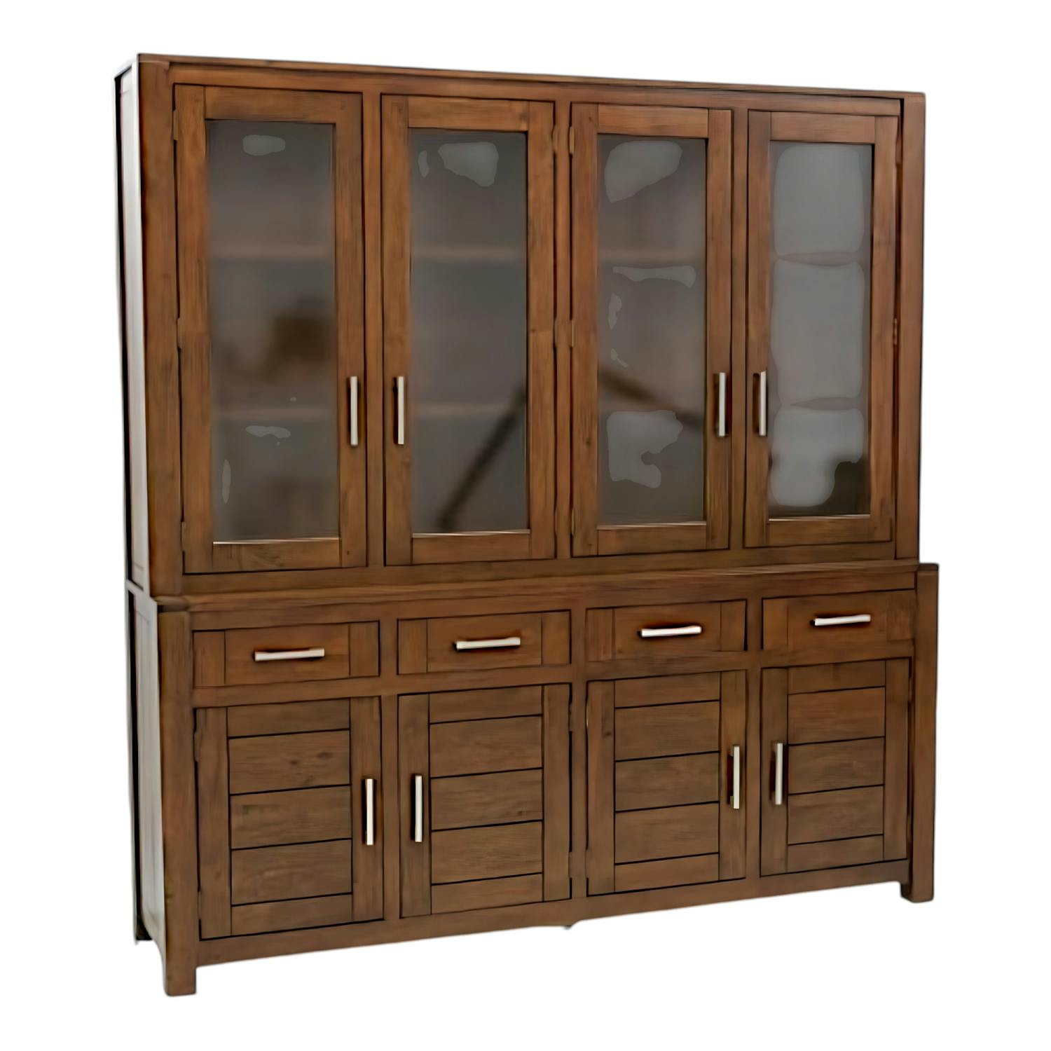 Vaisselier en bois massif - Style moderne