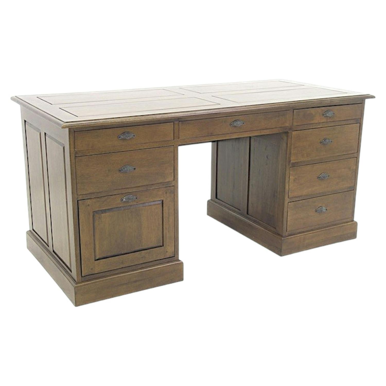 Bureau en bois massif - Style traditionnel