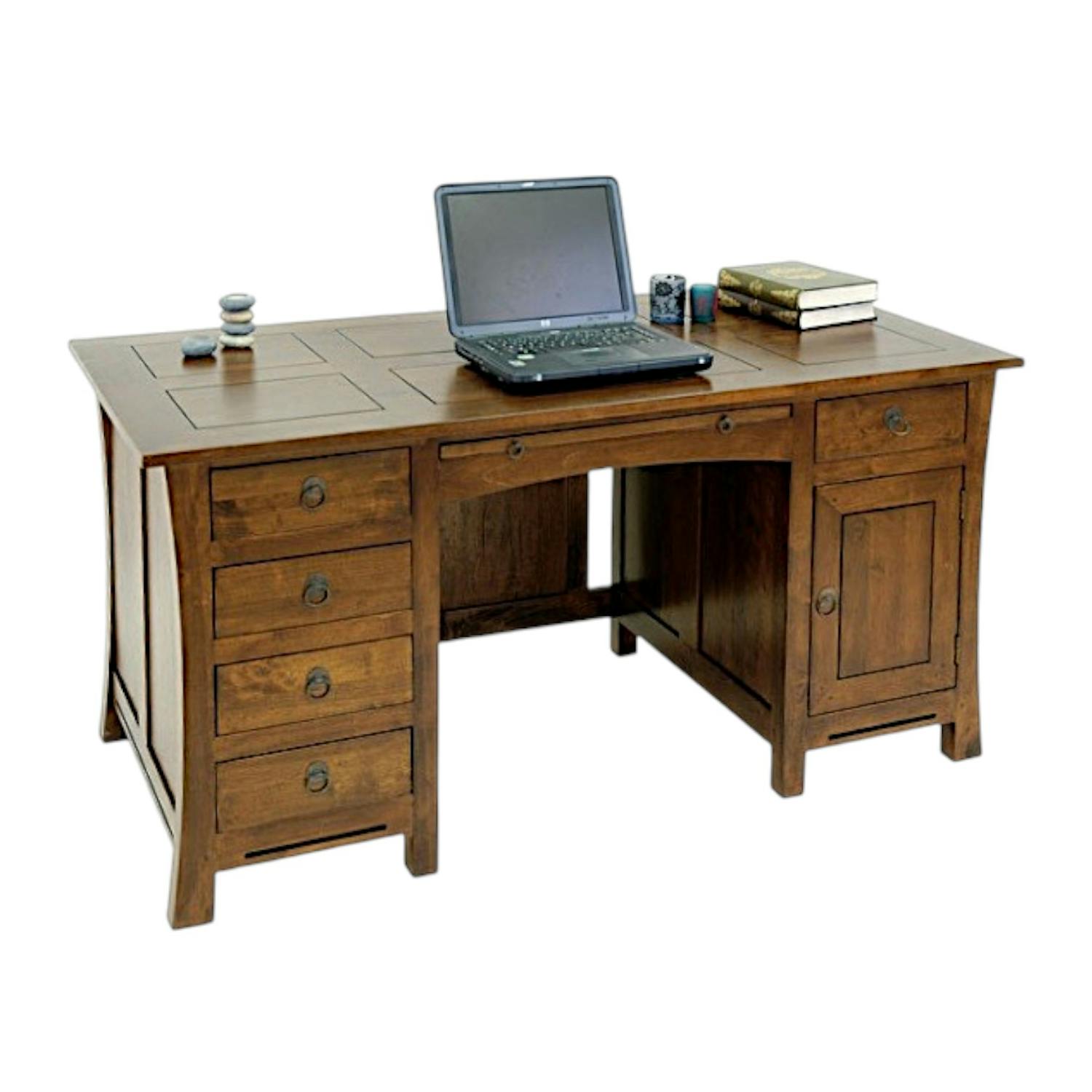 Bureau en bois massif - Style exotique