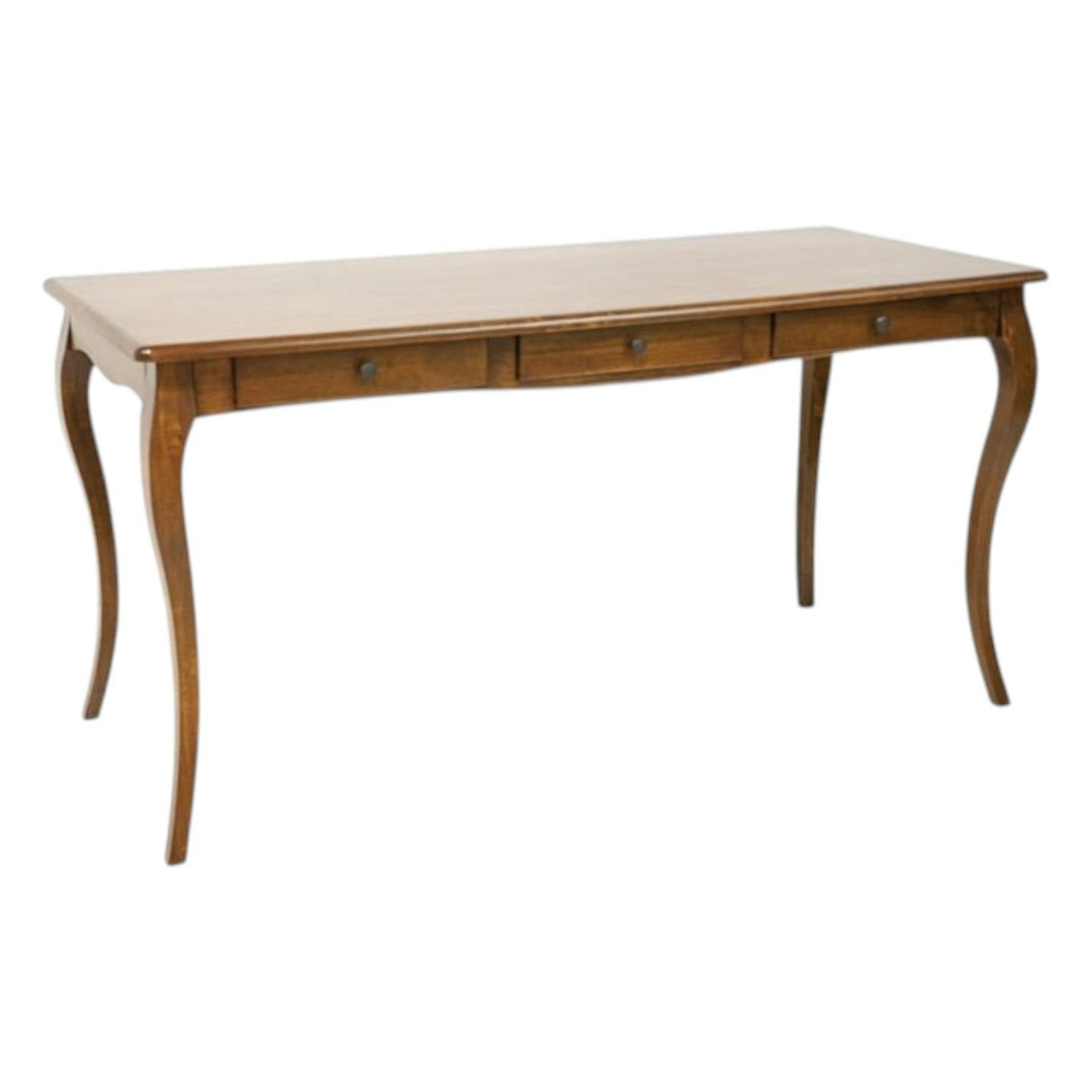 Bureau en Bois Massif - Style traditionnel