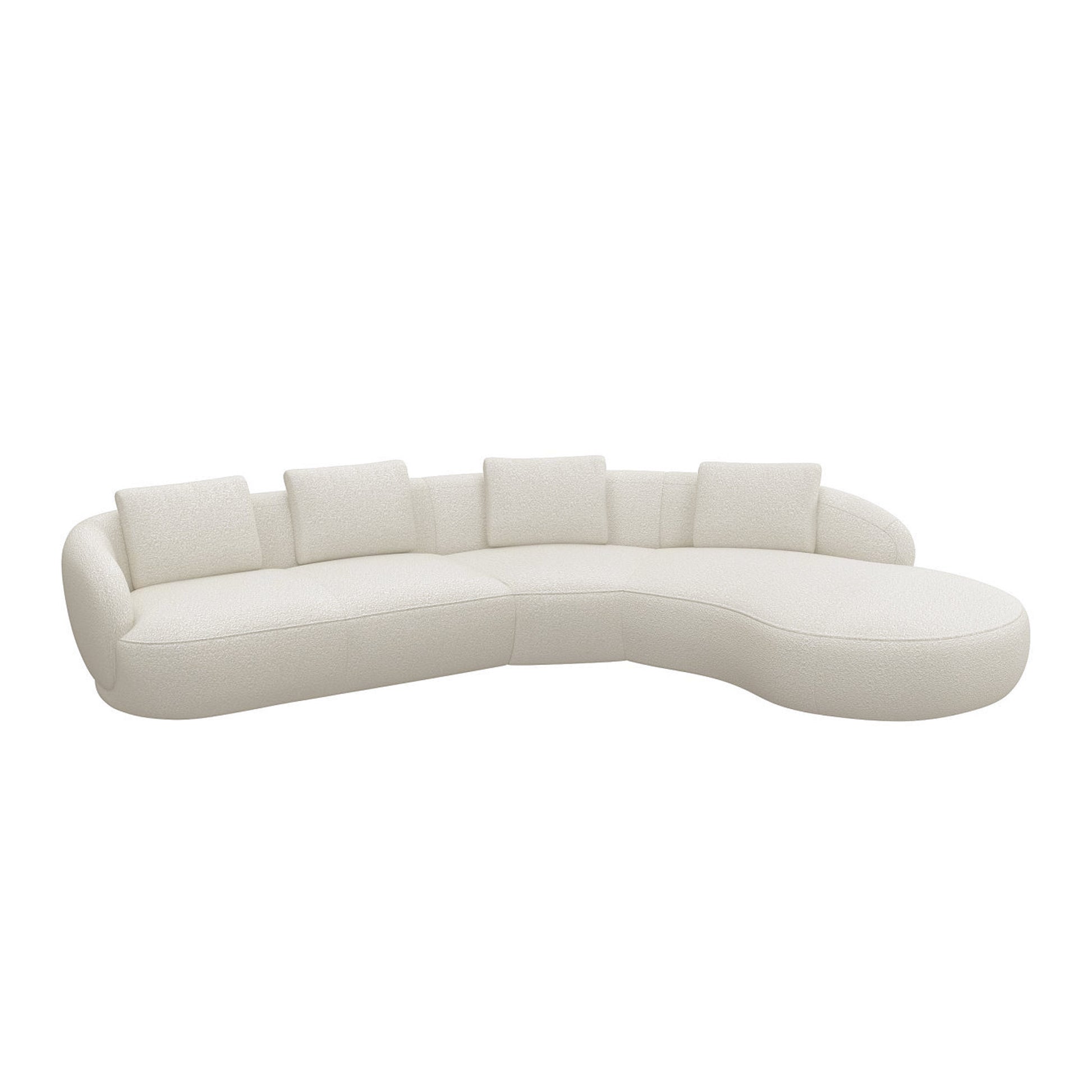 398 2993 Canape D Angle En Tissu Boucle Texture Torino.Html – Off White n°1401 RO – Canapé 2,5 places