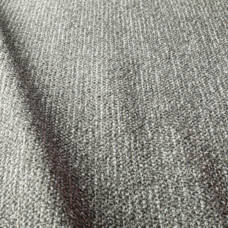 Canapé Emma en tissu chiné avec pieds bois – Grey n°5SN – Canapé 3,5 places