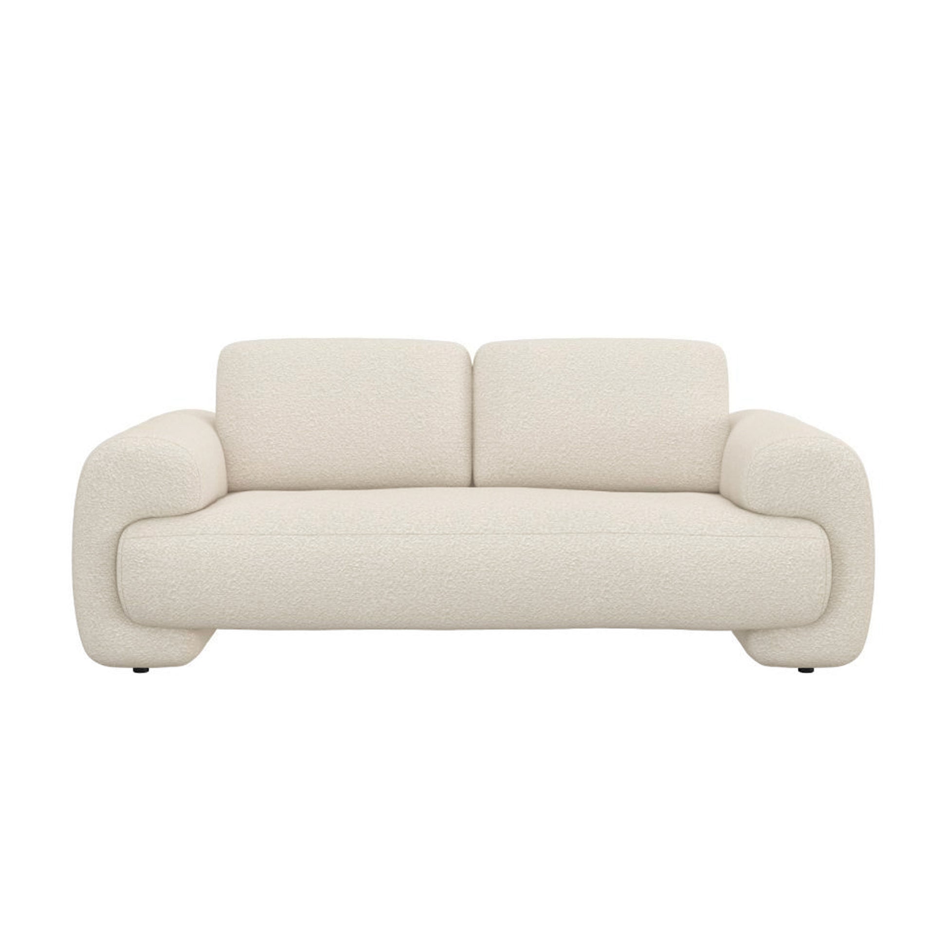392 2961 Canape En Tissu Boucle Texture Molino.Html – Off White n°1401 RO – Canapé 2,5 places