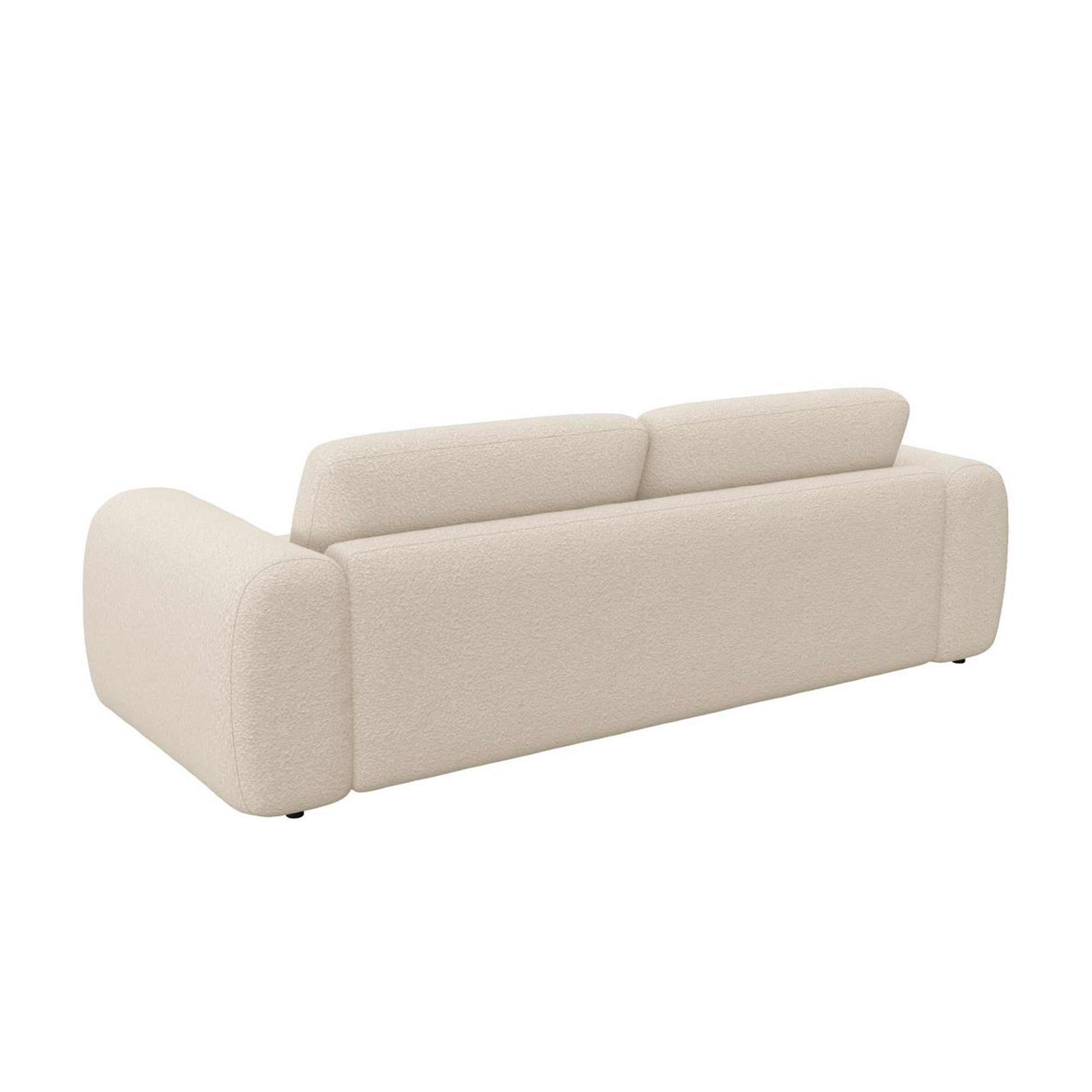 392 2961 Canape En Tissu Boucle Texture Molino.Html – Off White n°1401 RO – Canapé 3 places