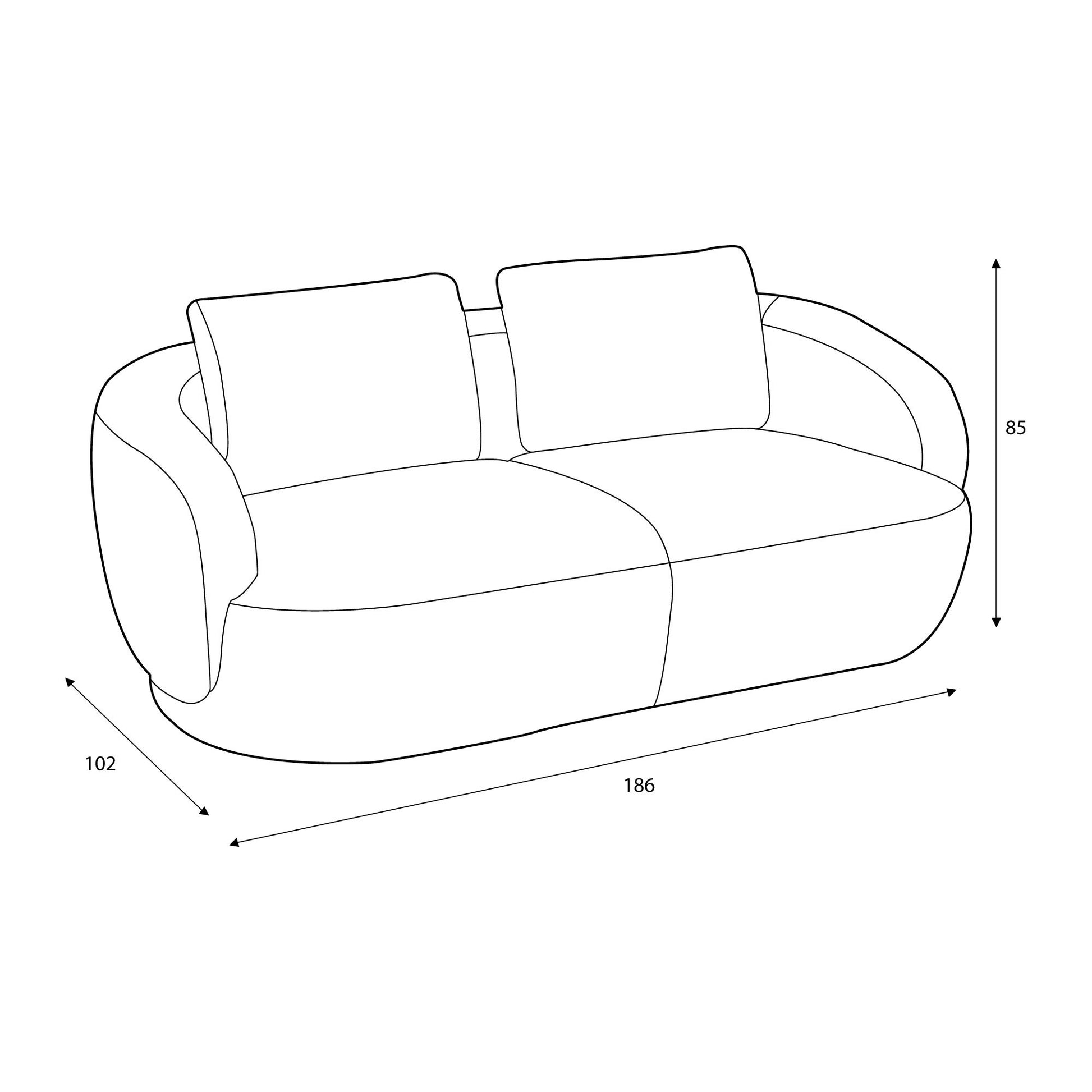 395 2976 Canape En Tissu Boucle Texture Torino.Html – Off White n°1401 RO – Canapé 2,5 places