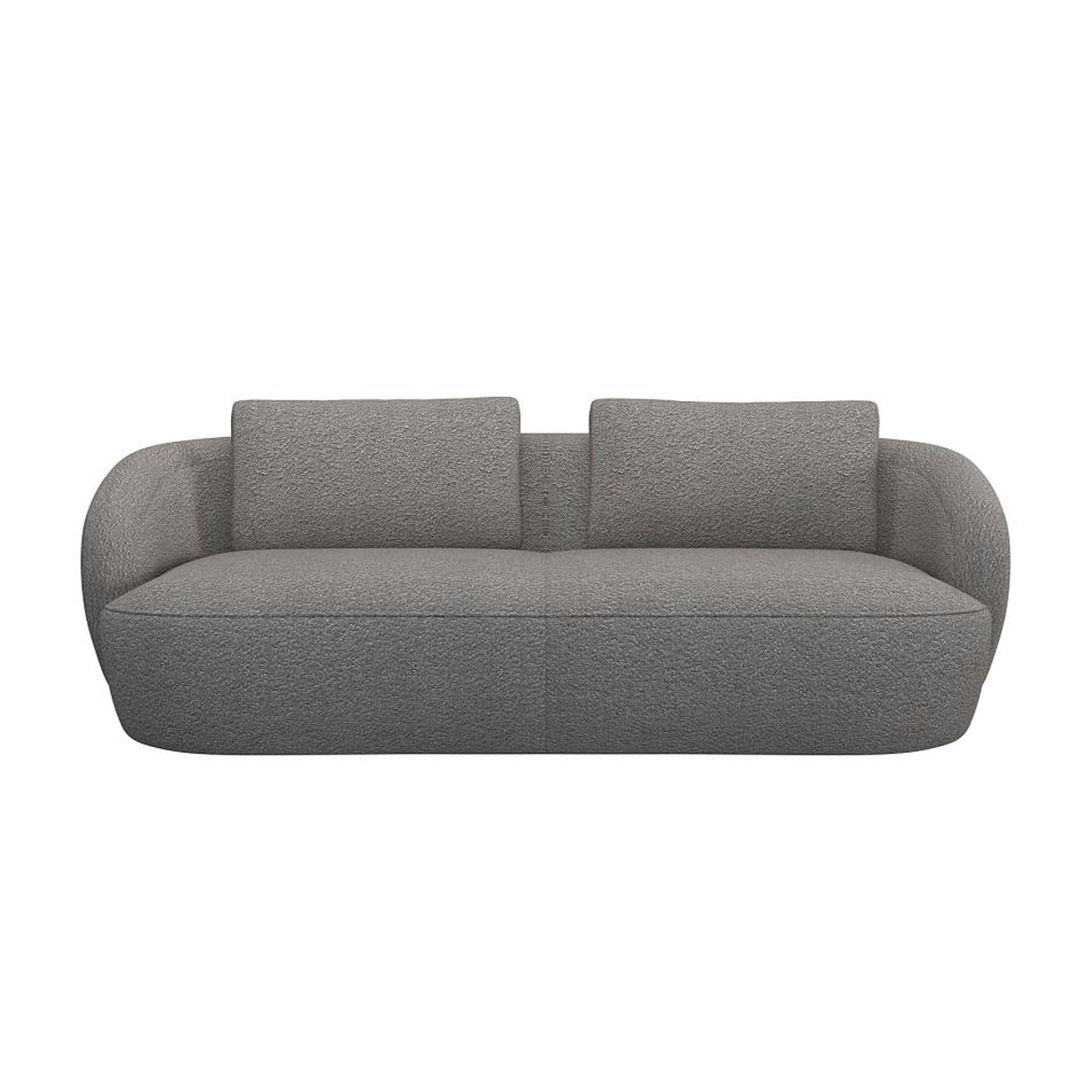395 2976 Canape En Tissu Boucle Texture Torino.Html – Latte n°1402 RO – Canapé 3 places
