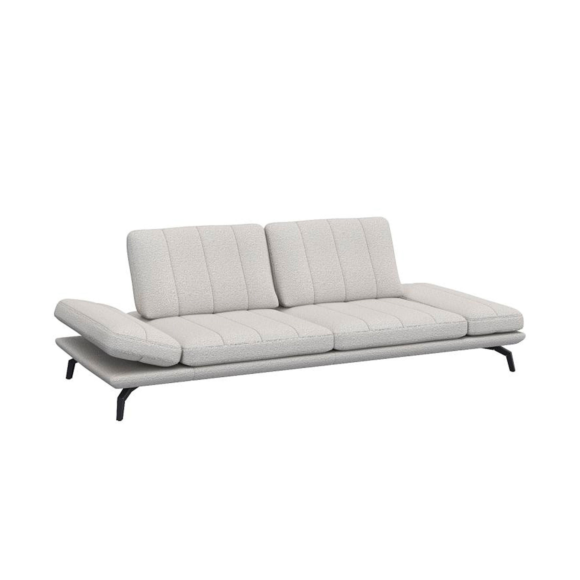400 2998 Canape En Tissu Boucle Texture Tropea Avec Pieds Metal.Html – Off White n°1401 RO – Canapé 3 places