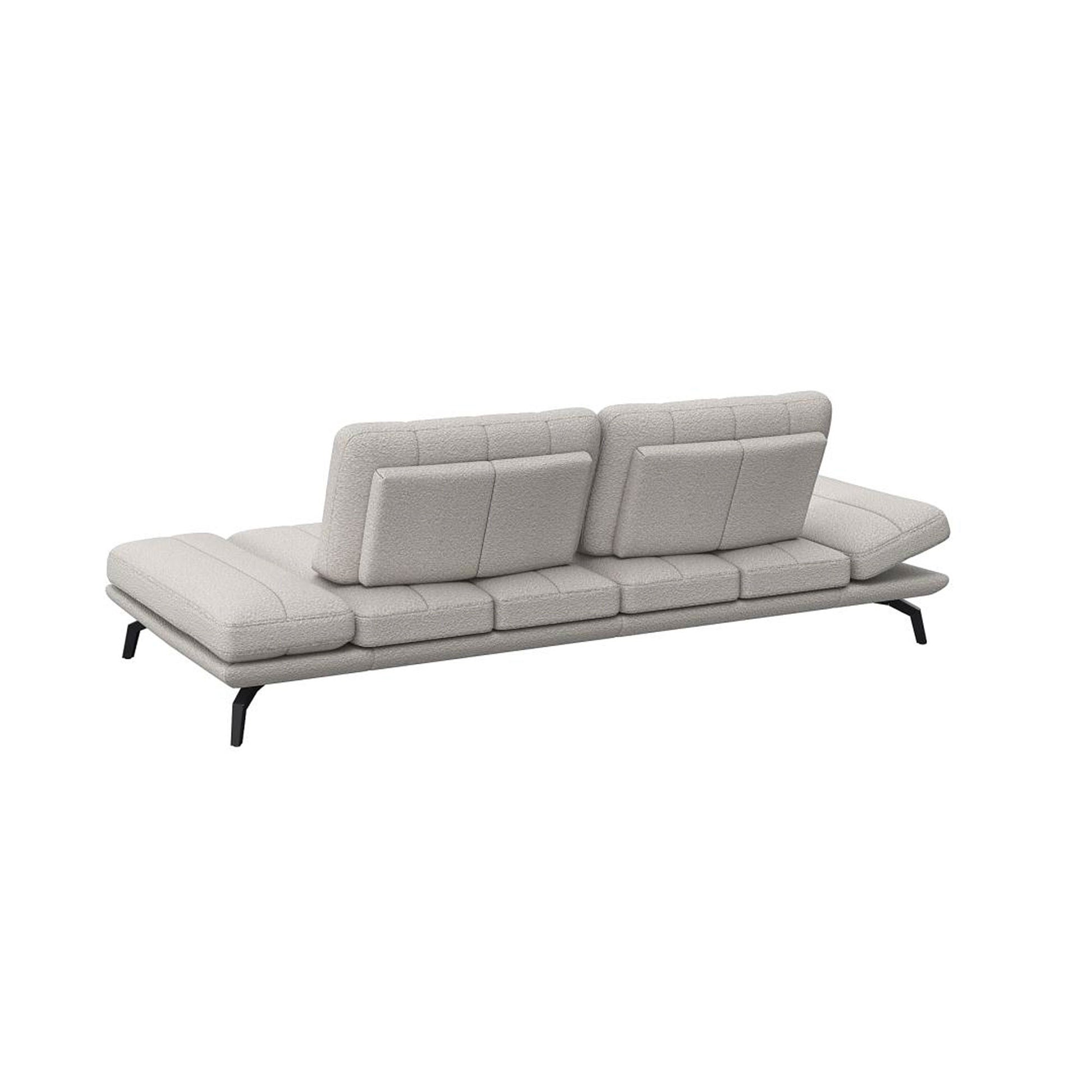 400 2998 Canape En Tissu Boucle Texture Tropea Avec Pieds Metal.Html – Off White n°1401 RO – Canapé 3 places