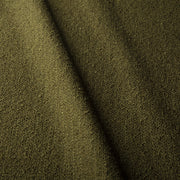 Canapé en tissu bouclette Jenny avec pieds bois – Mustard Green n°7HE – Canapé 2 places