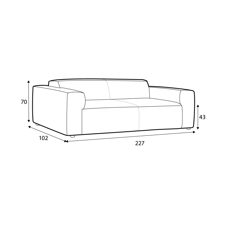 Canapé modulable Annie | LIGNART