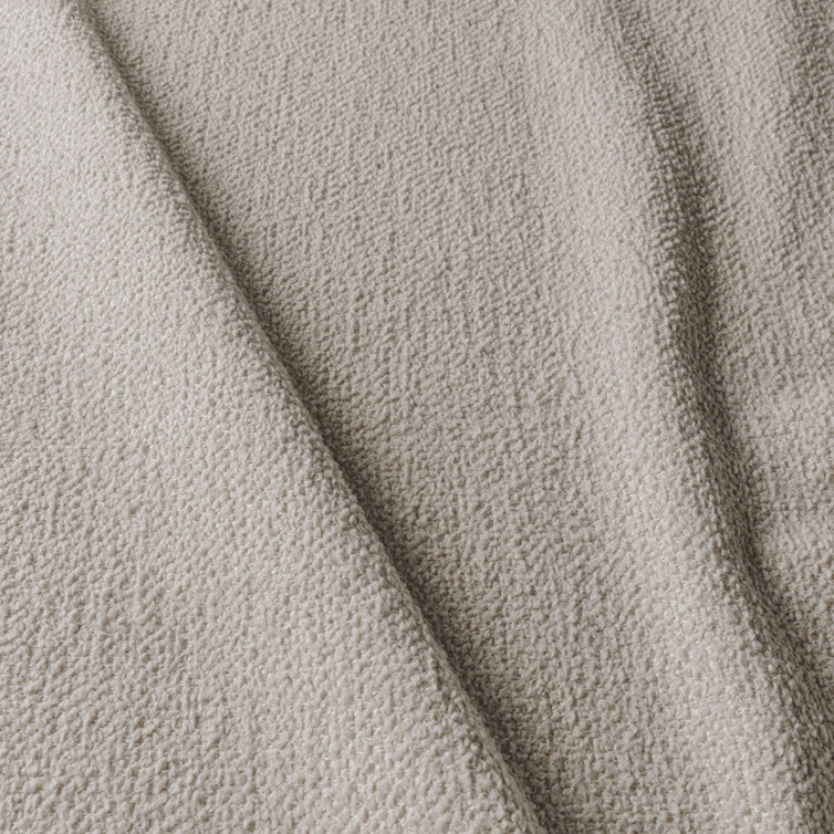 Canapé en tissu chenille chiné Sophia avec pieds bois – Light Beige n°2SP – Canapé 3 places
