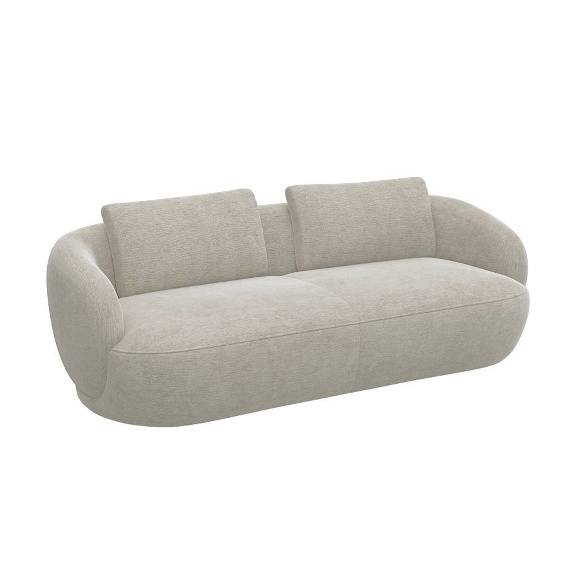 390 2971 Canape En Tissu Chenille Texture Torino.Html – Mushroom n°1091 BU – Canapé 3 places