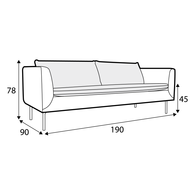 Canapé Design Charlie | LIGNART