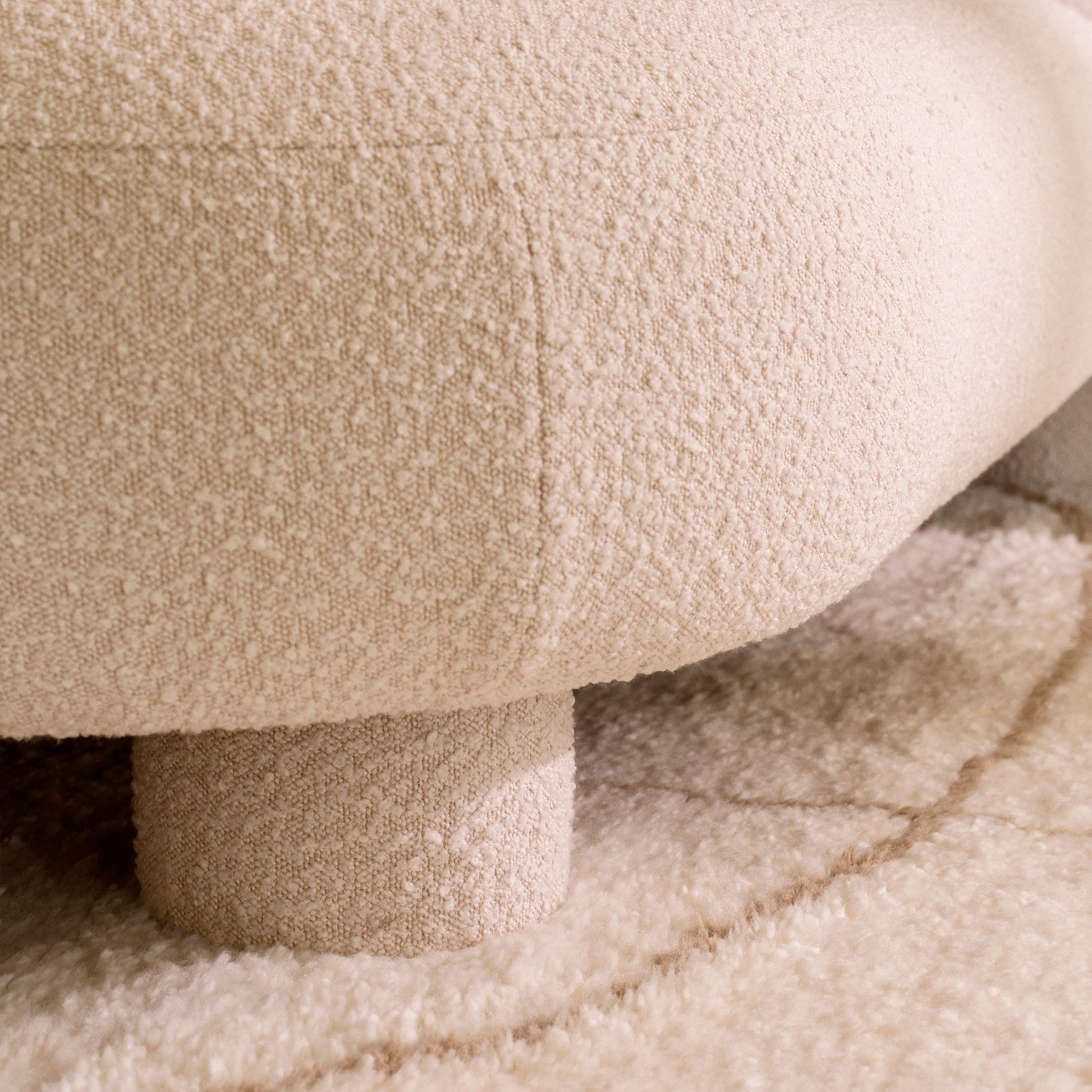391 2956 Canape En Tissu Effet Boucle Molino.Html – Soft Grey n°1220 BO – Canapé 2,5 places