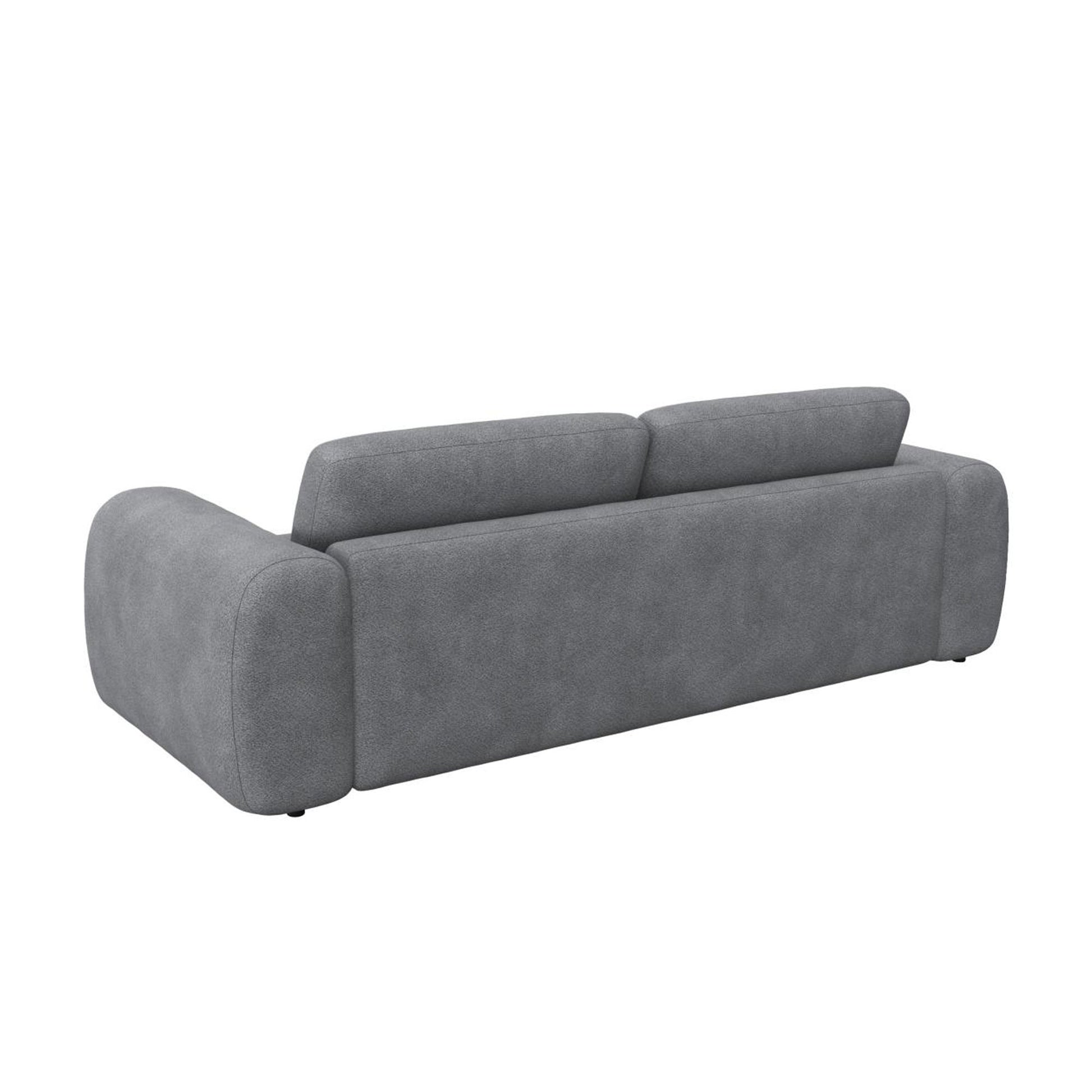 391 2956 Canape En Tissu Effet Boucle Molino.Html – Soft Grey n°1220 BO – Canapé 3 places