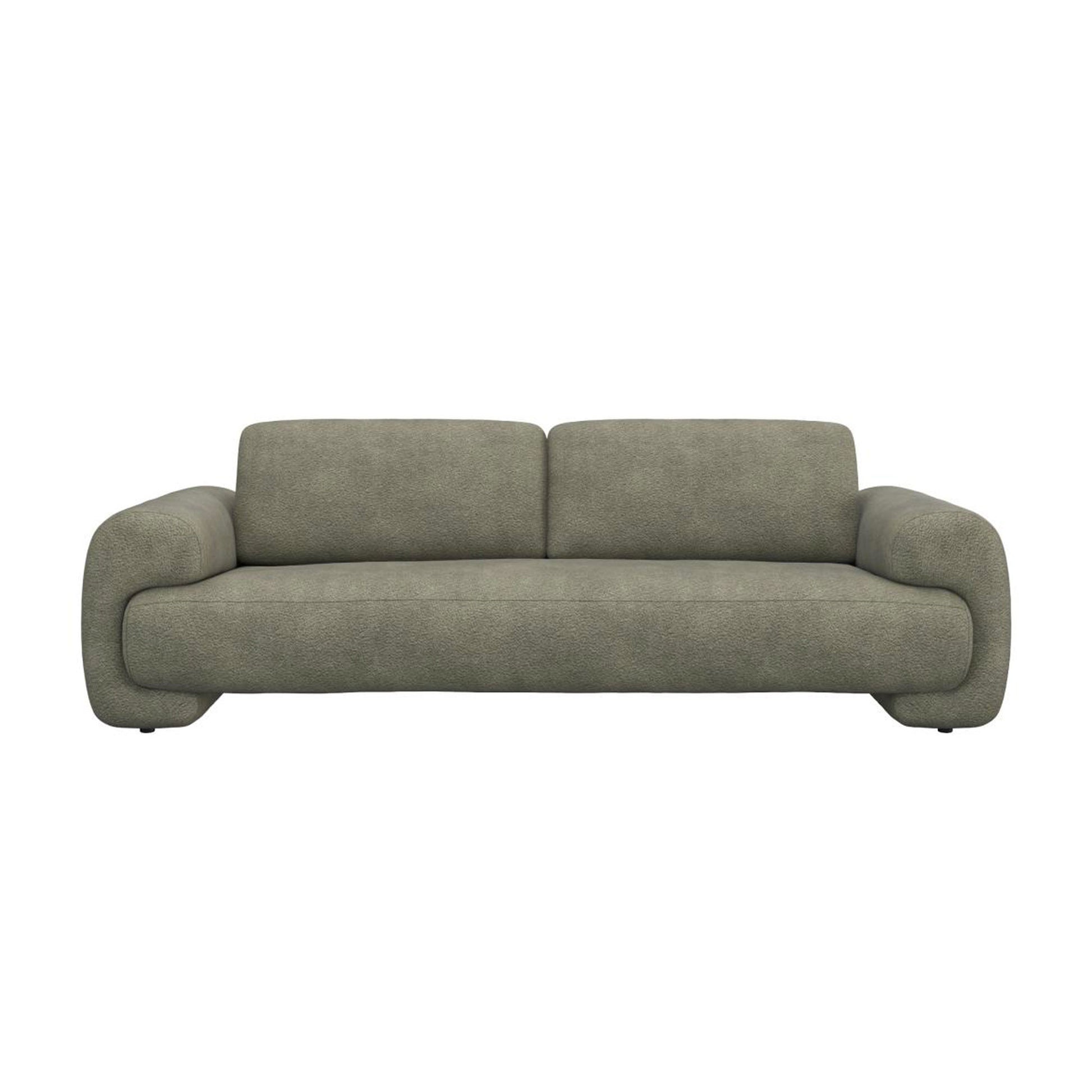 391 2956 Canape En Tissu Effet Boucle Molino.Html – Olive n°1224 BO – Canapé 3 places