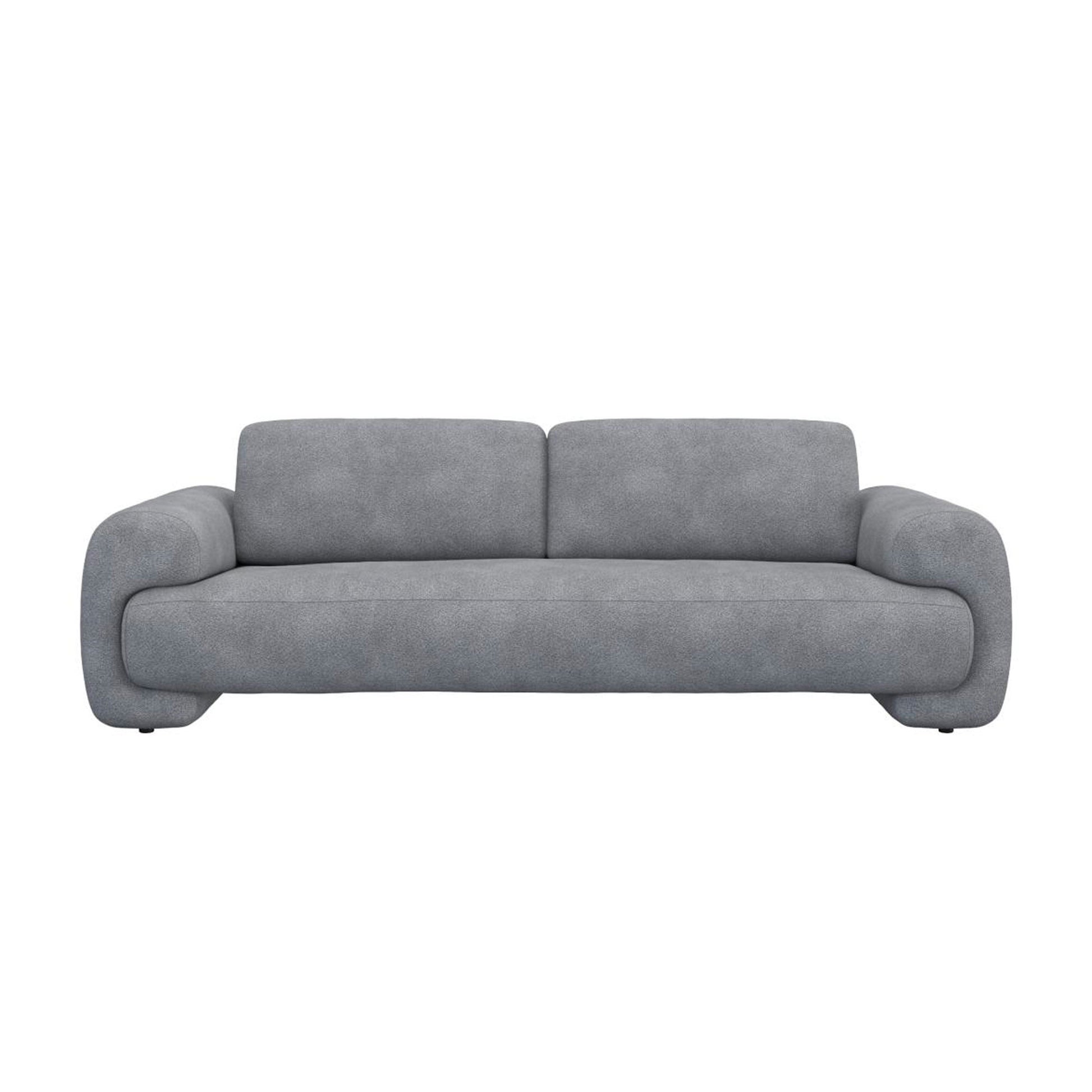 391 2956 Canape En Tissu Effet Boucle Molino.Html – Soft Grey n°1220 BO – Canapé 3 places