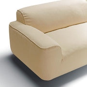 Canapé en tissu naturel coton/lin Emily – Natur n°1419CAL – Set n°1 - 4 places