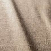 Canapé en tissu naturel coton/lin Mynta avec pieds bois – Beige n°2CS – Canapé 3 places