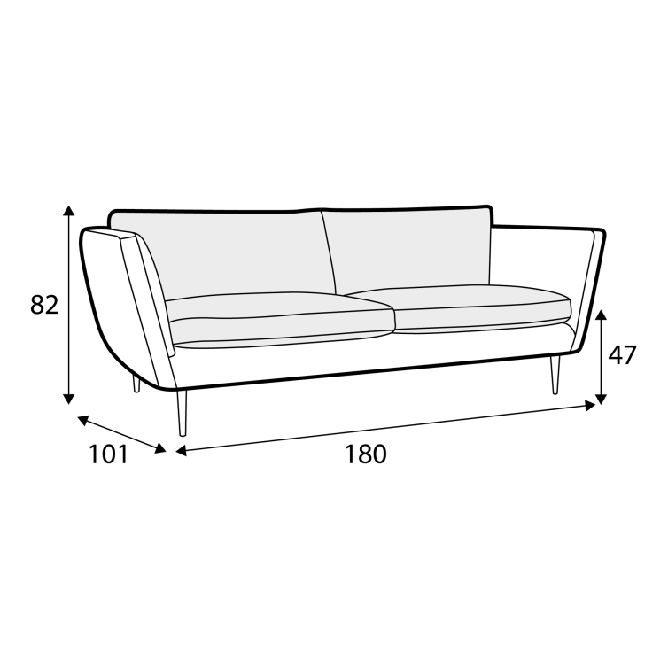 Canapé design modulable Teddy | LIGNART