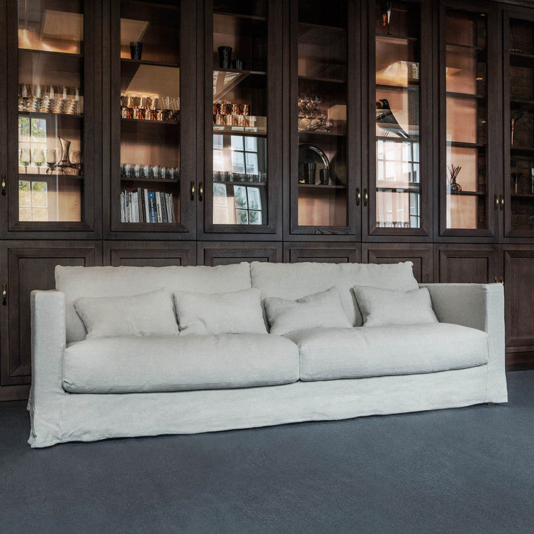 Canapé 3 places lin design | LIGNART