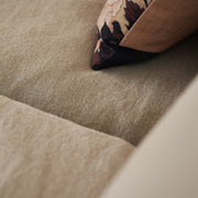 Canapé pur lin Impulse avec pieds métal – Flax n°2LIN – Canapé 3 places