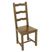 Chaise en bois massif - Style traditionnel