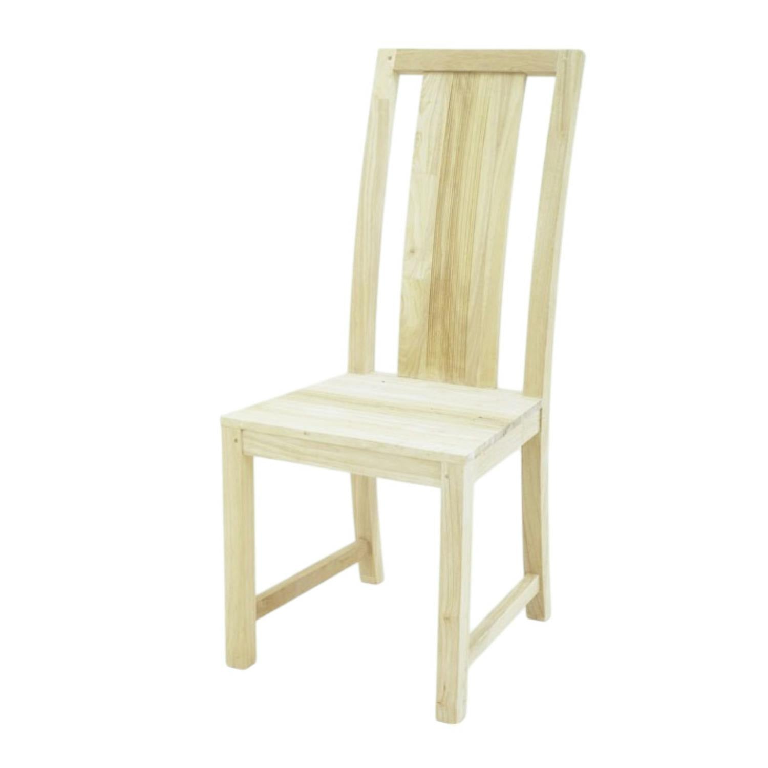 Chaise coloniale bois hévéa massif GALA