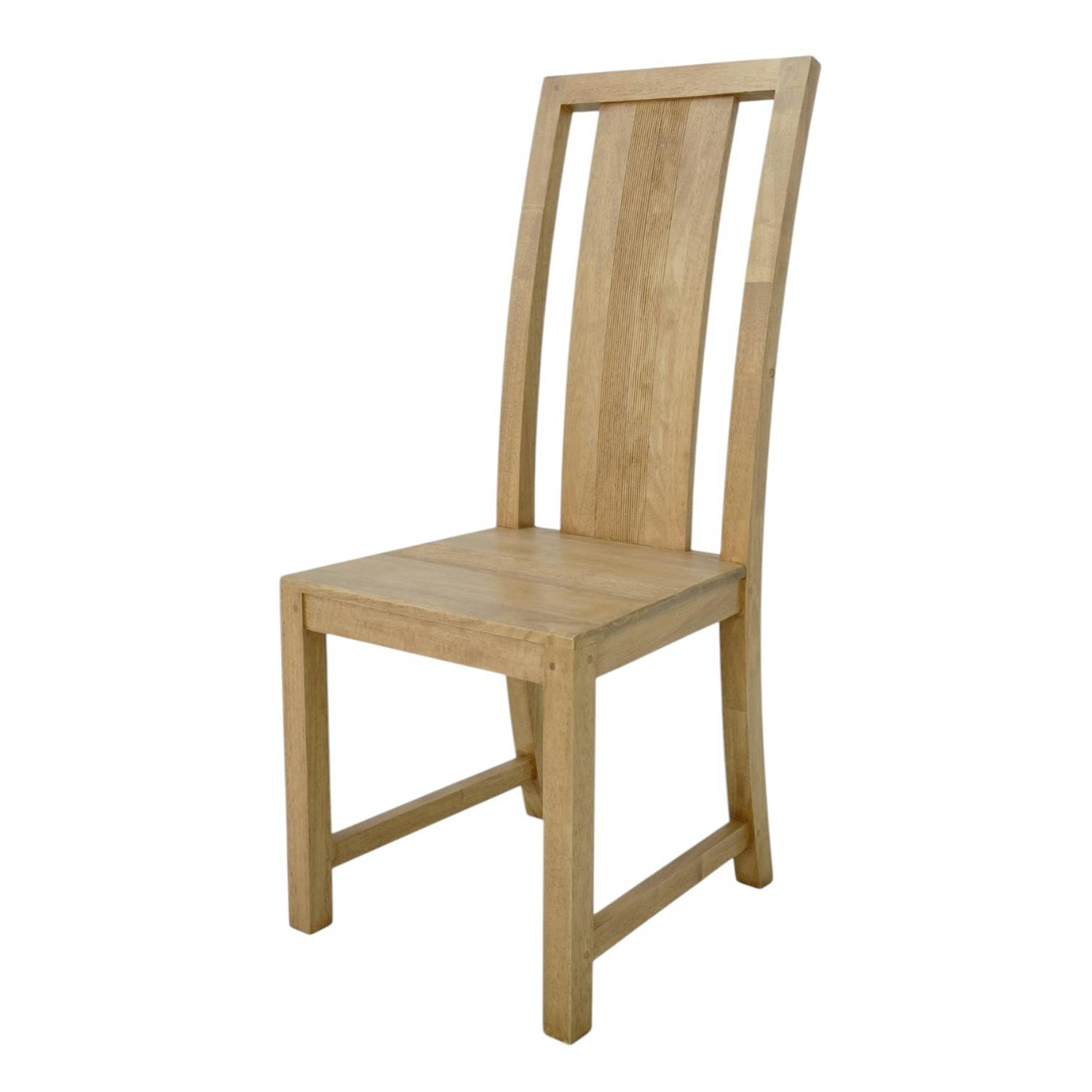 Chaise coloniale bois hévéa massif GALA
