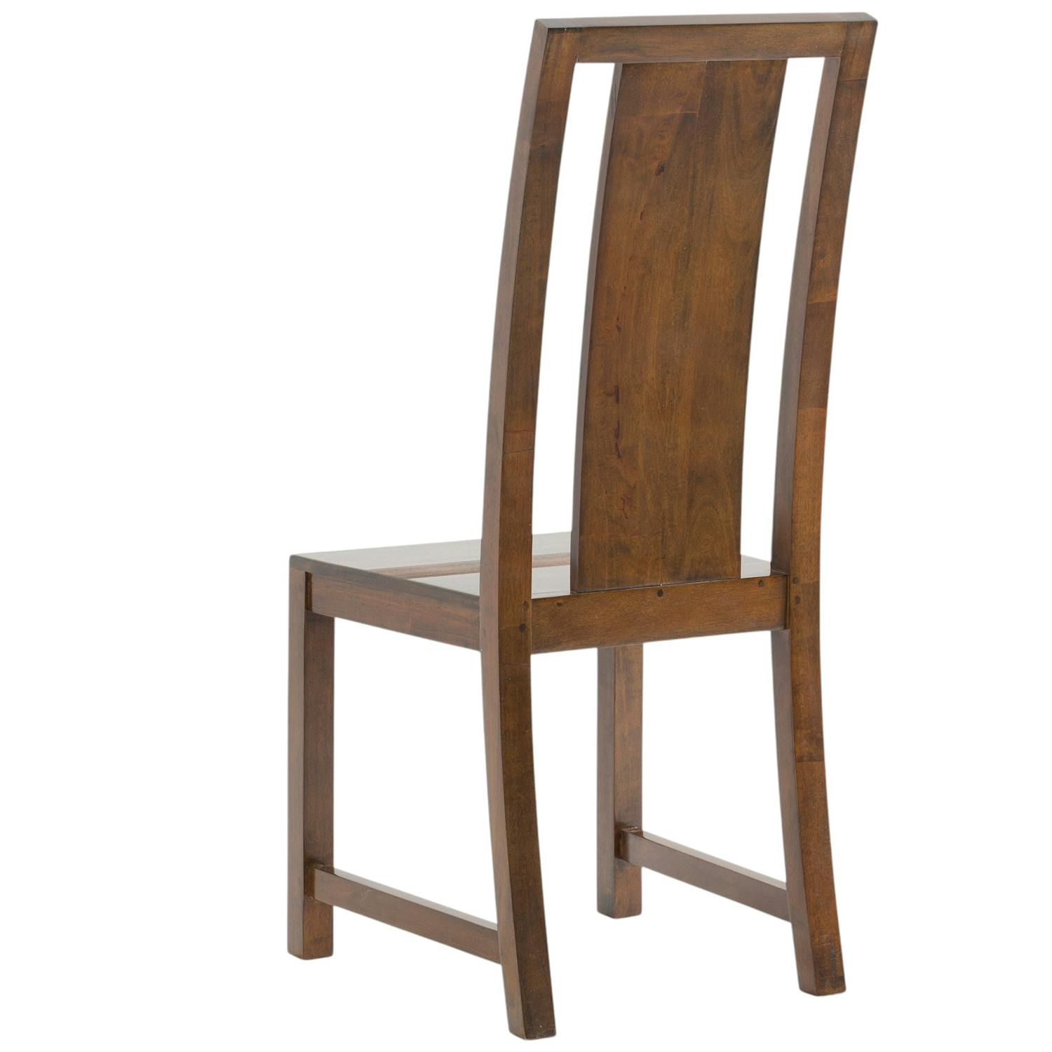 Chaise coloniale bois hévéa massif GALA