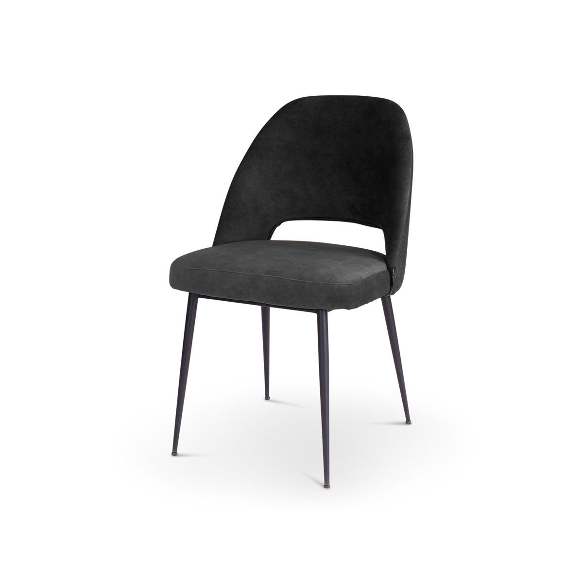 Chaise Harmonie en Métal Noir | LIGNART